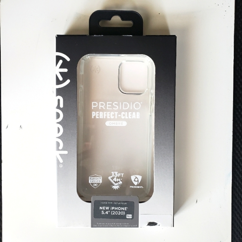PRESIDIO PERFECT-CLEAR + OMBRE case for iPhone 12 mini (5.4" - 2020) - open box